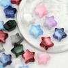 1Pcs 16mm Star Love Heart Mermaid Glitter Colorful Resin Beads Loose Spacer Beads for Jewelry Making DIY Bracelet Necklace