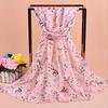 Ladies 50X160Cm Scarves Musical Note Print Chiffon Neck Scarf Shawl Soft Scarves High Quality Fabulous Elastic Party Gift