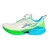 Li Ning Kinder Ultraleicht Vielseitig Bequem Stoßdämpfend Abriebfest Low Top Laufschuhe Kinder Laufschuhe Weiß Grün Blau YKFV042-41