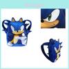 Sonic The Hedgehog 3D Geprinte Schoolrugzak Voor Kinderen Kleurrijk Artwork Perfect Voor Videogame Fans!
