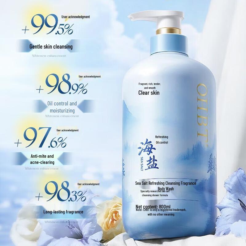 OHBT Sea Salt Refreshing Shower Gel