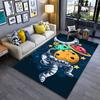 Kreativer Teppich mit Astronaut und Planeten Geeignet als rutschfeste Spielmatte für Sofas im Wohn- und Schlafzimmer