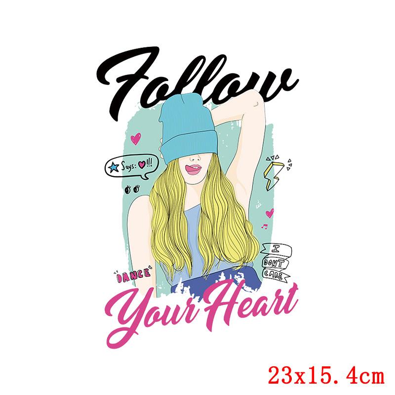 Letter Patch Cartoon Thermo Patches On Clothes Stripe Child Thermal Applique For T-Shirt Sticker Iron On Transfer For Clothing