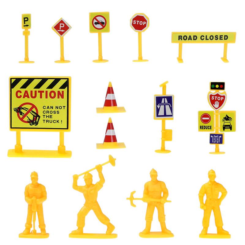 1/64 Scale Big Trucks Set Mini Alloy Diecast Car Model Toys Vehicles Carrier Truck Helicopter Tank Fire Truck Engineering Car Toys for Kids