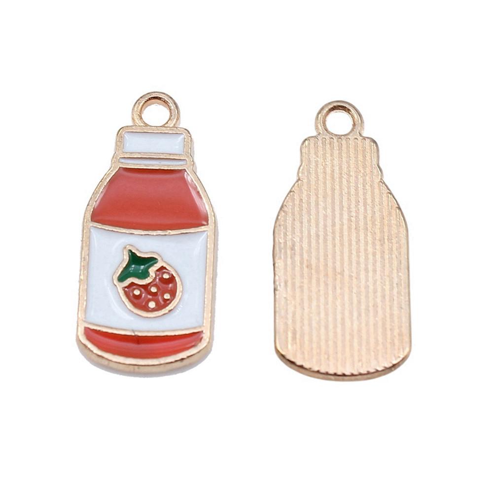 Enamel Charms Fruit Pendants For Food Themed Boy Girl Jewelry Making