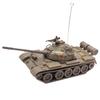 2 Pieces 1/72 4D Assembly Model DIY Assemble Building Miniature Tanks Light Tank Toy