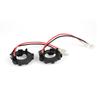 1 Pair H7 LED Headlight Bulb Base Adapters Holders for Vito Golf Jetta MK7
