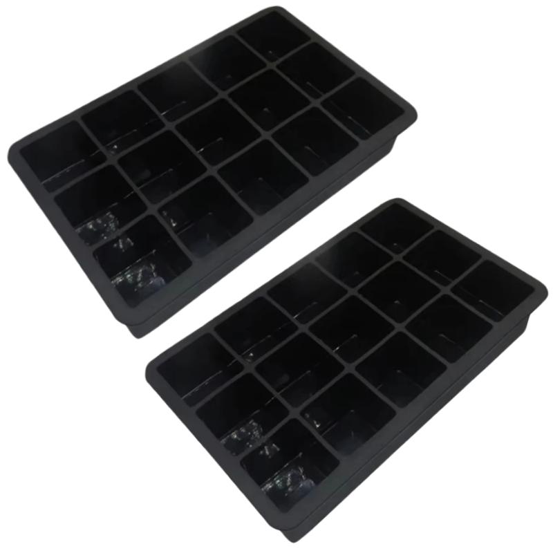 4/8/15 Grids Large Silicone Ice Cube Tray Ice Mold For Whiskey Bourbon Cocktails Home Party Diy Ice Maker Mold Kitchen Tools