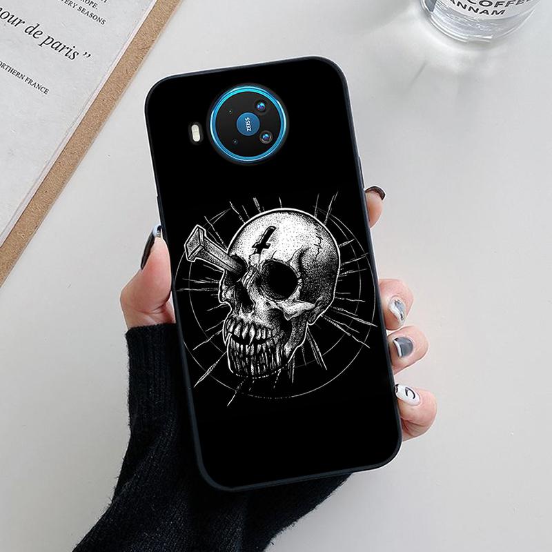 Per Custodie Nokia 8.3 5G 5.4 Morbido TPU Silicone Bella Cover Posteriore per Nokia X10 X20 8.3 5.4 Custodia per Telefono Fundas Bumper Coque NokiaX10