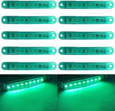 LED Side Marker Light Truck Side Light Truck Side Marker Indicator, 10 LED Track