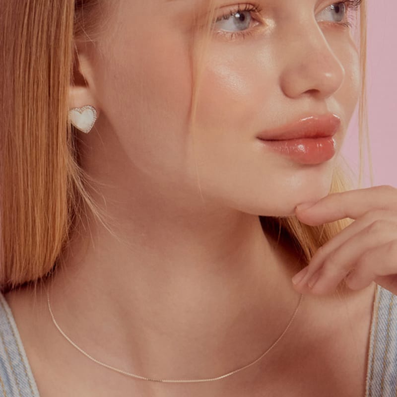 TATIANA (SILVER925) Shining Chain Necklace NZ2011