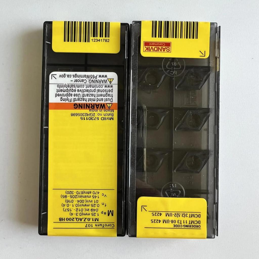 Original Sandvik / DCMT11T308-UM 4225 /Carbide CNC Blade 10 PCS