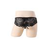 Men's sexy panties low-rise briefs, sexy lace full transparent panties, men's bed sexy flower panties