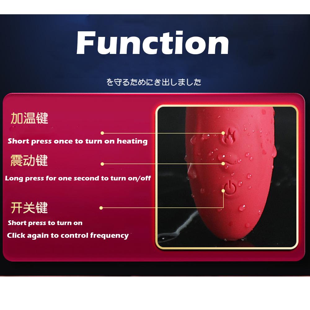 3 In 1 G Spot Rabbit Anal Dildo Vibrator Sex Toy for Women Adult with 10 Vibrating Modes Waterproof Clitoris Massage Stimulator