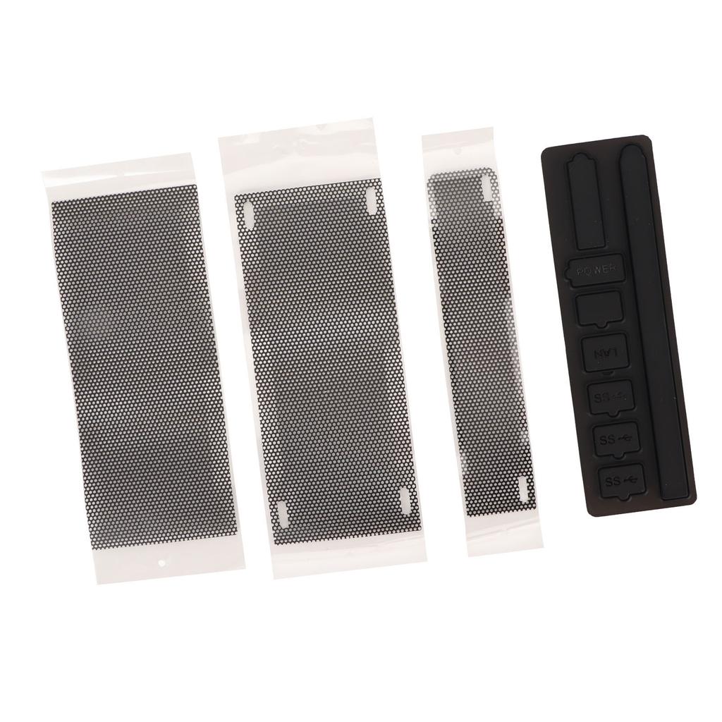 Dust Filter Set for Xbox Series S 8 Silicone Dust Plugs 4 PVC Dust Filter for Xbox Series S Accessories