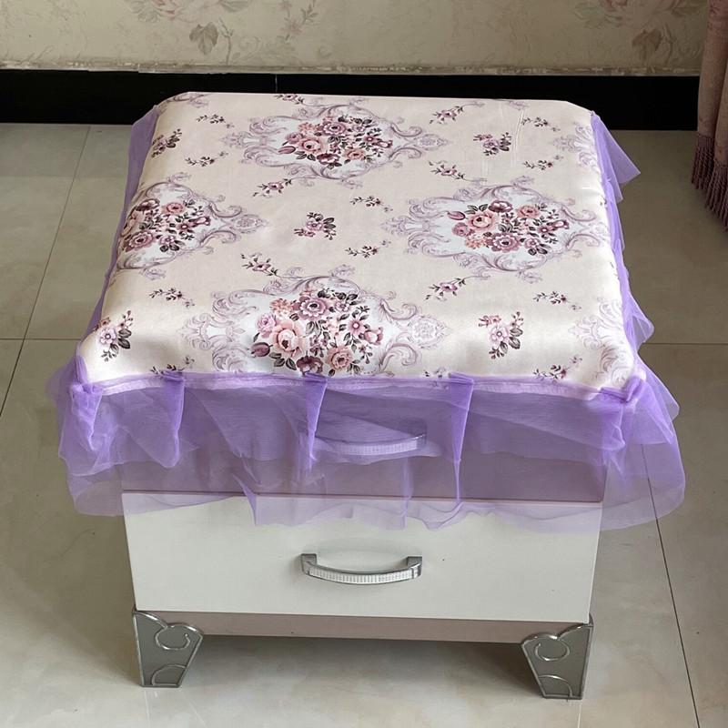 

75 см*80 см Тканинна кришка для тумбочки Пилозахисна кришка Чохол для принтера Чохол для мікрохвильової печі Рушник 75*80cm