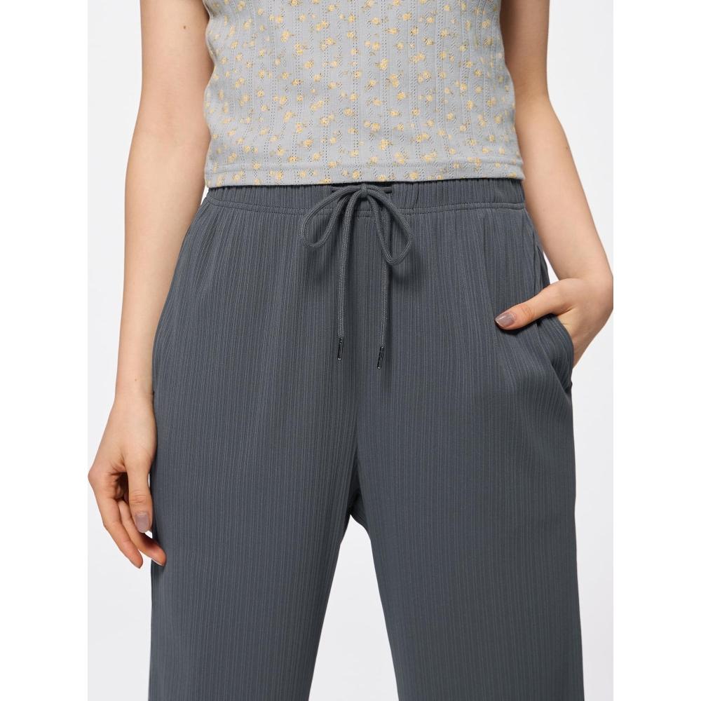 GU by Uniqlo Ribbed Pull On Pants+ec  Short Length 