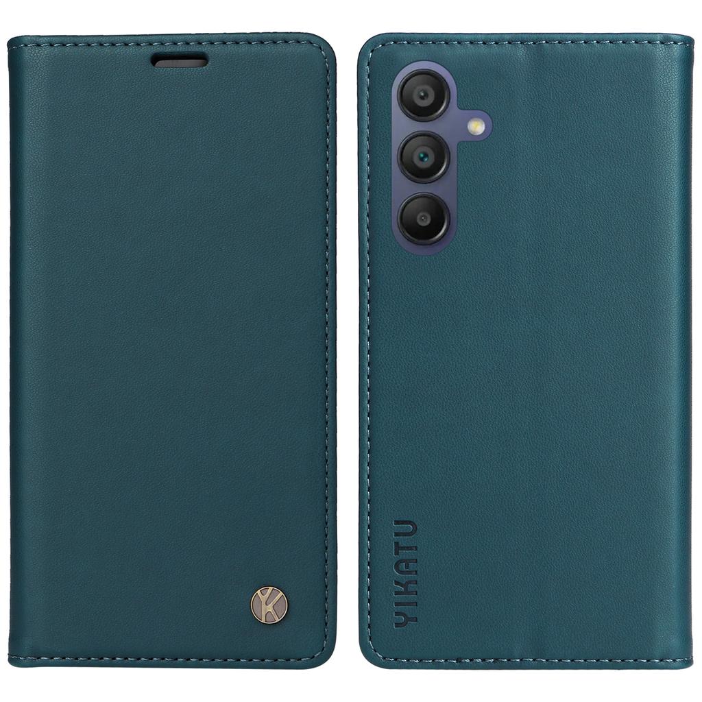 YIKATU YK-001 For Samsung Galaxy A17/A26 5G/A16 5G/A16 4G Case Stand Leather Phone Cover Strong Magnetic Closure