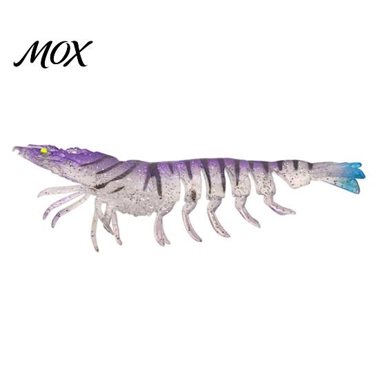 Glitter Shrimp Lure 9.5cm/4.8g TPE Soft Bionic Bait, Realistic Lure, Simulation Fishing Lures Prawn Swim Bait for Freshwater Saltwater Trout