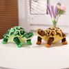 Cute simulation turtle doll plush toy sea creature green turtle doll children soothing rag doll
