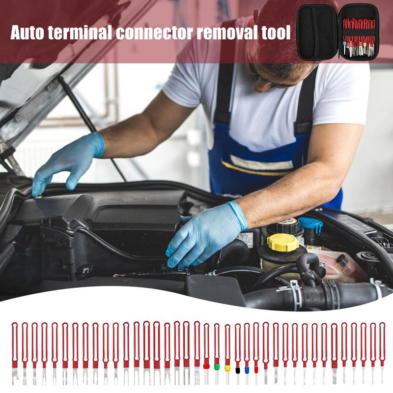 Electrical Pin Removal Tool Versatile Electrical Repair Kit Terminal Ejector Kit Sturdy Automotive Terminal Pin Kit Electrical