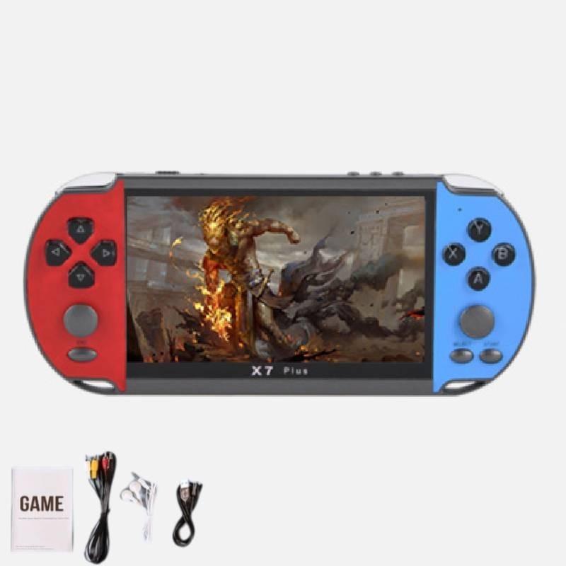 Portable Retro Gaming Console X7plus 5.1 Inch Vintage Handheld Game System