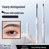 A.M.G Fine 3D Double-Ended Ultra-Fine Waterproof Eyebrow Pencil - Sweatproof, Long-Lasting, Non-Fading, Natural Look.