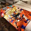 1 Stück Son Goku Druck Flanelldecke, Hohe Qualität für alle Jahreszeiten, Heimdekoration, Wärme und Komfort, Perfekt für Weihnachtsgeschenke