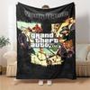 Grand Theft Auto Customize Your Name Blanket Throw Personalized Blanket Soft & Cozy Suitable for Office Chair Home Decor Couch Chair for All Occasions