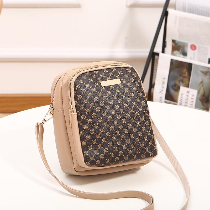 

Классическая ретро ромбовидная сумка для мобильного телефона модная универсальная мини женская сумка кроссбоди на плечо