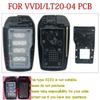 Baojiangda fit for VVDI K518 LT20-04 3041 Landcruise GR HARRIER RAV4 VENZA U-HR CROWN Wildlander car key shell with TOY40 Blade