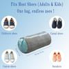 Wash Shoe Cleaning Bag Padded Net Laundry Shoes Protector Fluffy Fibers Polyester Washing Shoes Machine Laundry Bag Drying Bags