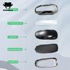 For Tesla Model 3 Y S Model X Zinc Alloy Carbon Fiber Car Key Protection Shell Cartoon Smart Remote Key Cover Car Accessories