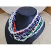 Natural Stones Necklace Gravel Necklaces Women Handmade Small Chokers Jewelry