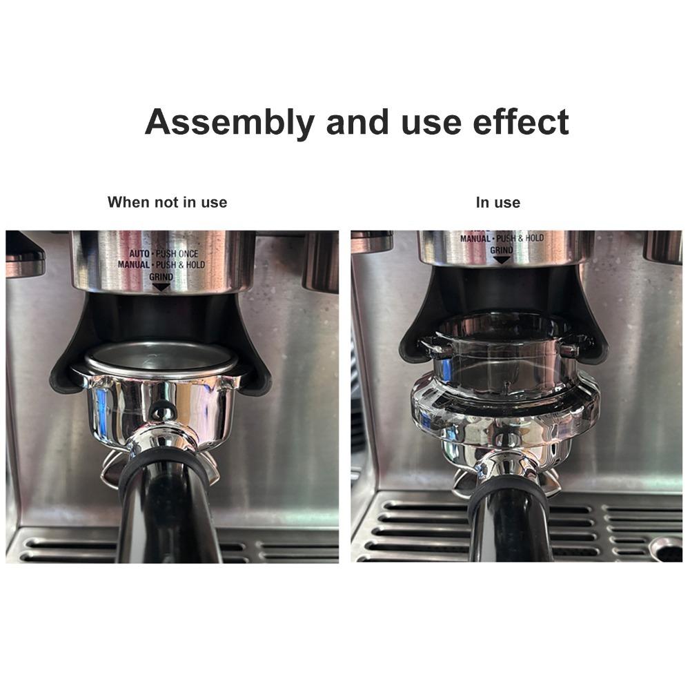 No Spill Design Coffee Dosing Funnel 54mm Diameter 54mm Dosing Funnel For Dosing Tools