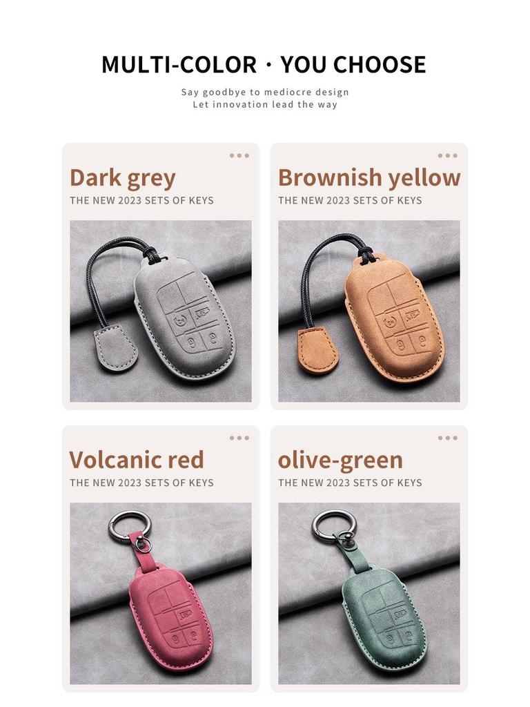 Jeep Compass & Grand Cherokee Key Case Shell with Buckle