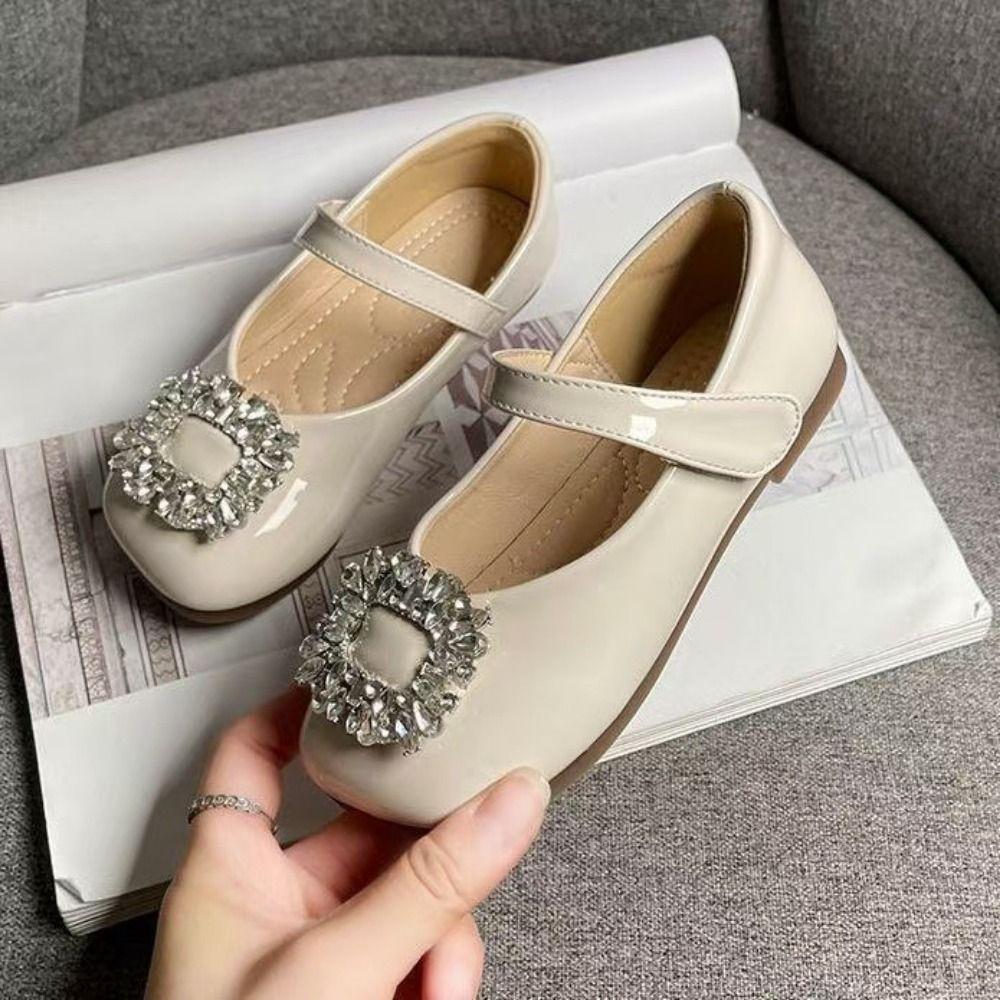 PU Kids Shoes Soft Soled Girl Princess Shoe Children Shoes Children Leather Shoes Spring Season