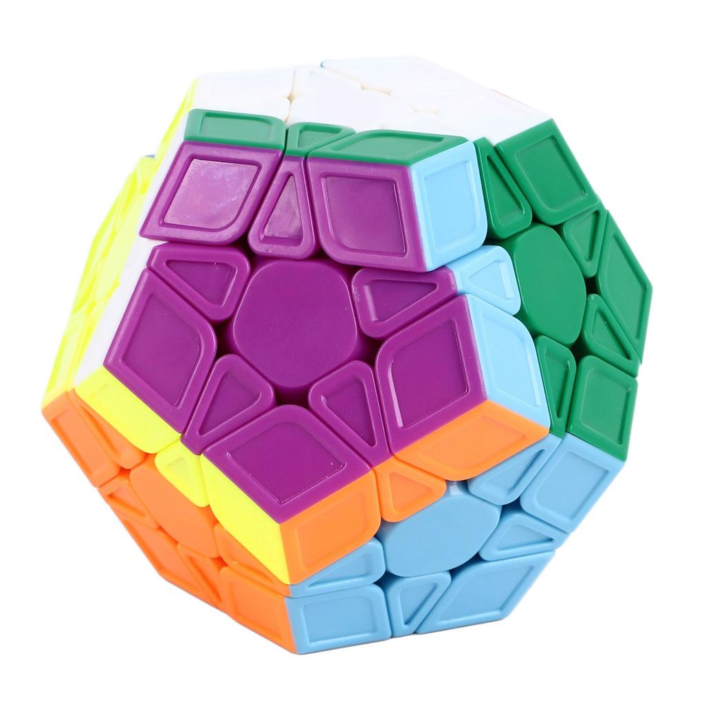 Megaminx Puzzle 3x3 Vivid Color Challenging Pentagonal Speed Puzzle Toy for Children Kids