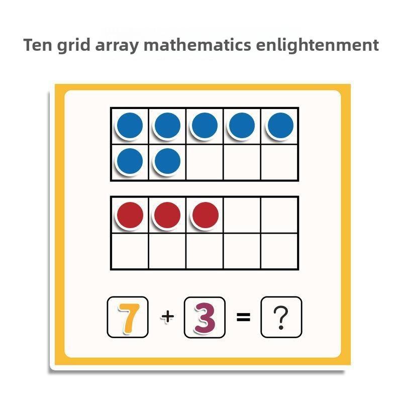 Childhood Early Learning Toy Kid Fostering Arithmetic Problem Skills Solving
