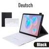 Wireless Bluetooth Touchpad Keyboard Case for Samsung Galaxy Tab A7 S6 Lite Leather Cover English Russian Spanish German French