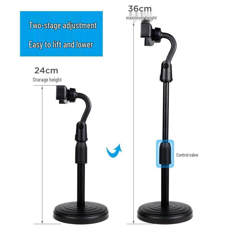 Adjustable Desktop Stand for Photography, Streaming & Online Classes