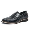 Fashion Hot Selling Luxury Gold Men's Banquet Dress Shoes Europe America Groom's Wedding Shoes High-end Men's Business Casual Shoes