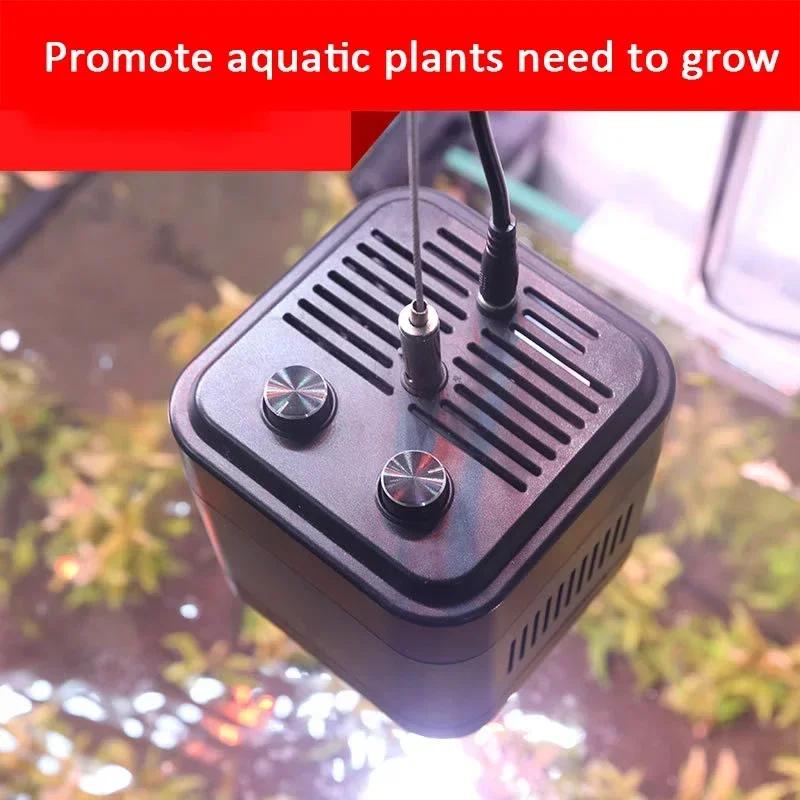 Wassergrasröhrenlampe, einstellbare Farbtemperatur, 40 W, 60 W, für Aquarien, Wassergraswachstum, Vollspektrum-Landschaftslampe