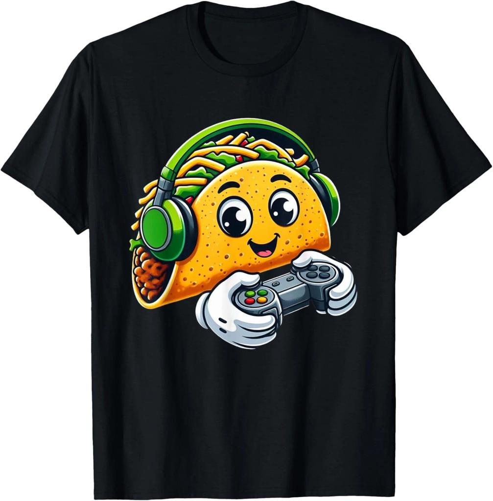 EpicTaco GamerThe Ultimate Snack for Leveling Up Your Gaming Gift Unisex T-Shirt