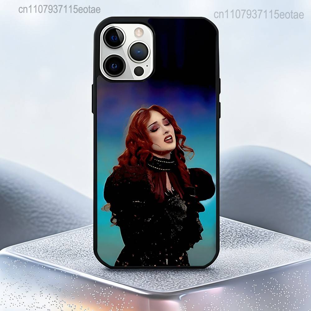 C-Chappell Roan Singer Case For iPhone 17,16,15,14,13,12,11,Pro,Max,Plus,Mini,SE4,E Magnetic Magsafe Wireless Charging