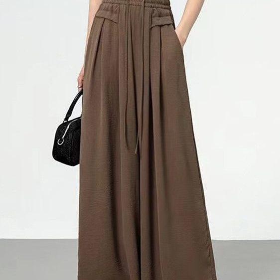 Plus Size European American Wide Leg Culottes - Casual Jogger Trousers for Women