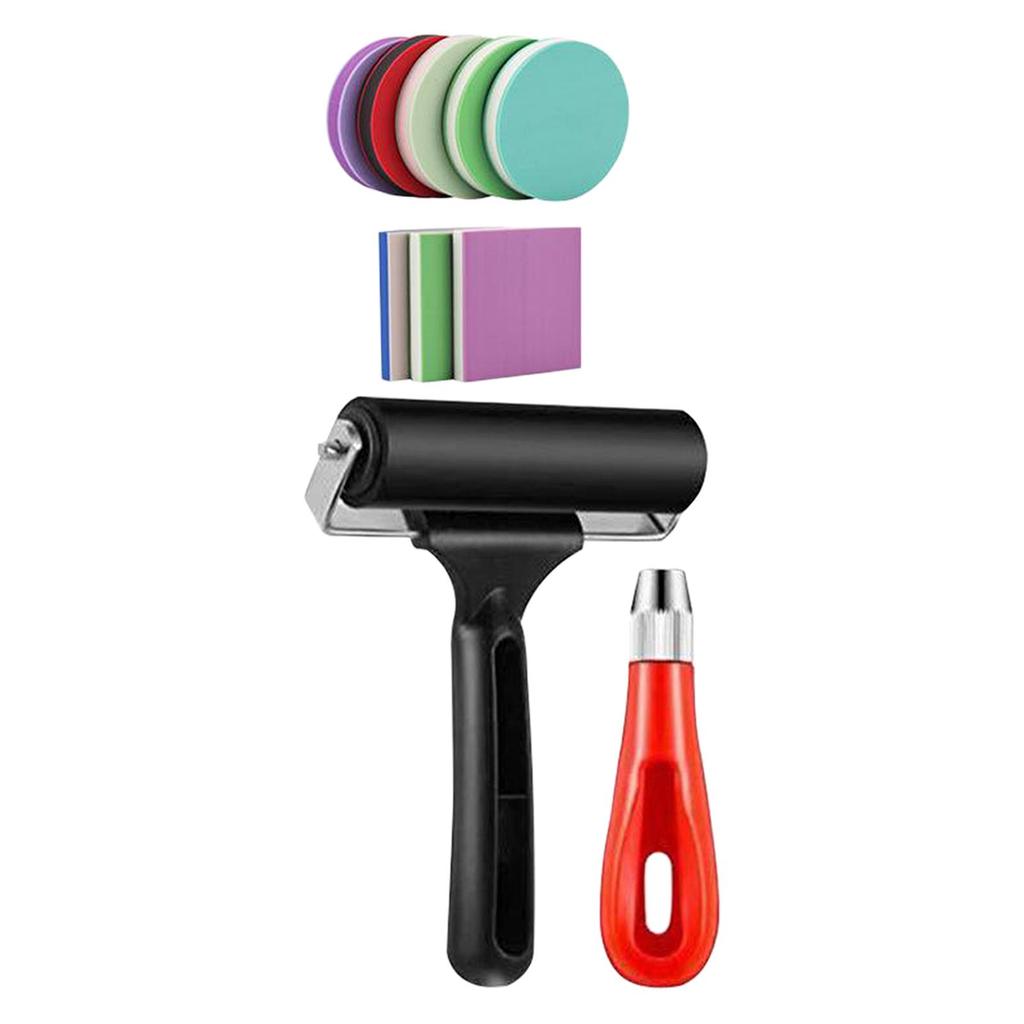 Soft Rubber Speedy Carve DIY Stamp Kit for Scrapbooking Wood Stamps and Block Print Art Projects