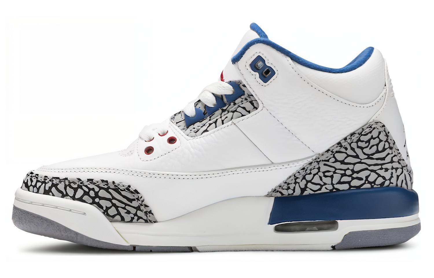 Jordan 3 Retro True Blue 2011 GS 398614-104 36
