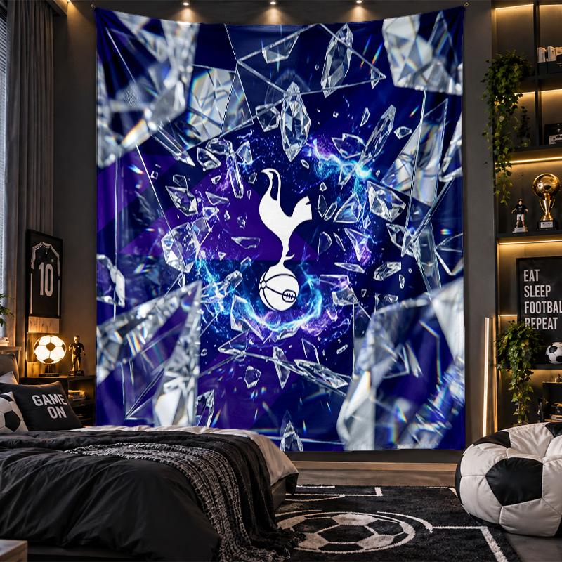 Wandtapijt Tottenham Hotspur Print Doek voor Woonkamer Slaapkamer Huisdecoratie