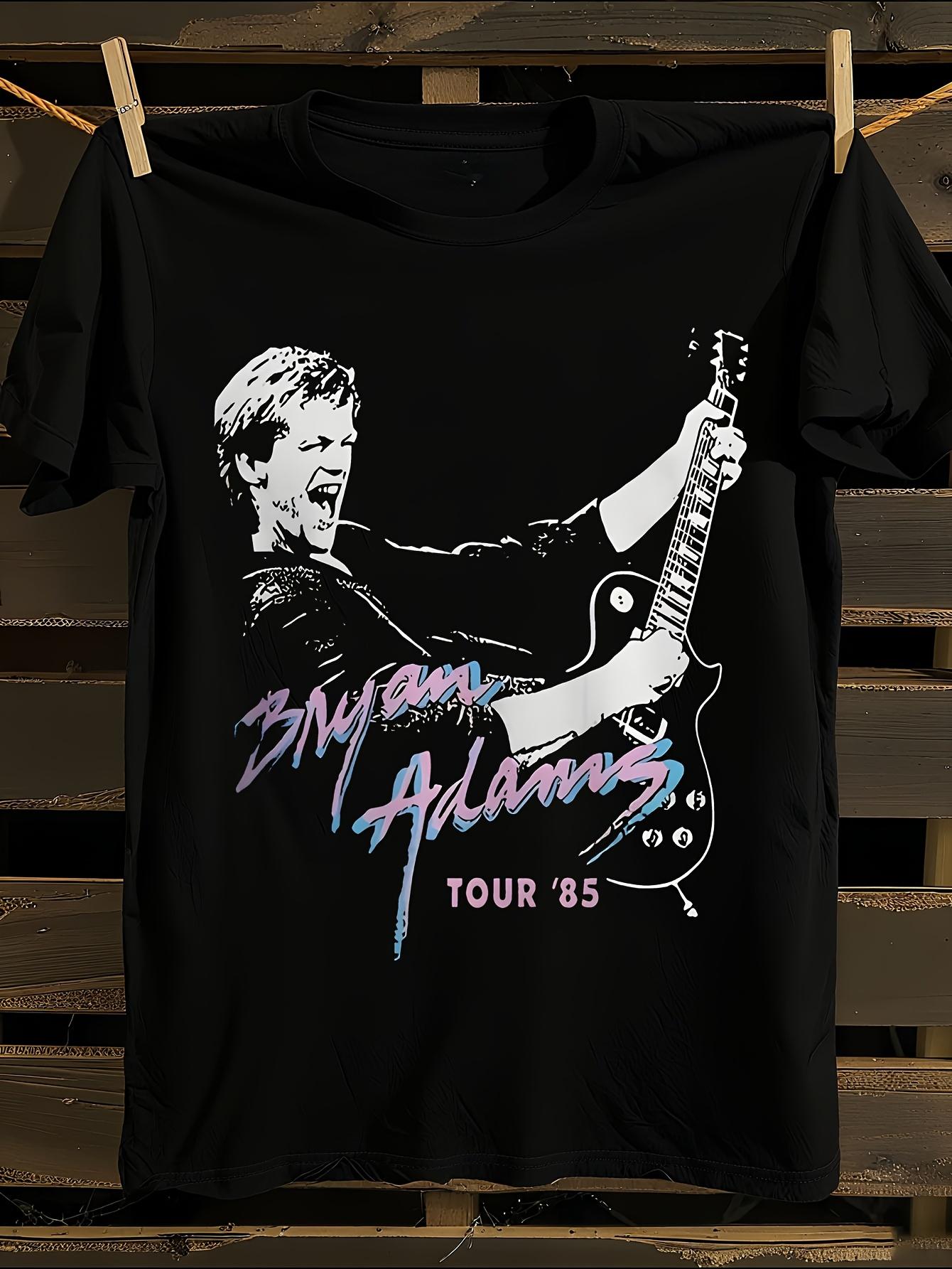 s Bryan Adams 85 Tour Signature T-shirt S